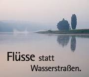 Flüsse statt Wasserstraßen!